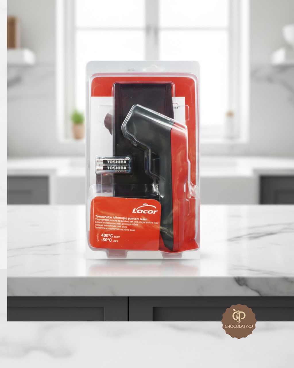 Thermomètre mesure de surface infrarouge digital LACOR