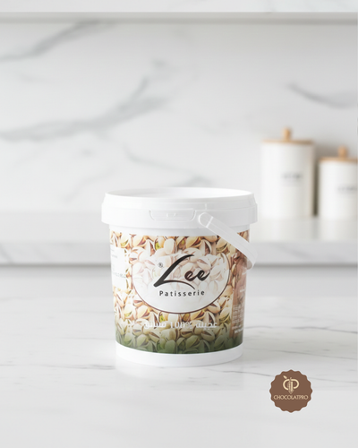 Pot 1kg de pâte de pistache 100% Lee Pâtisserie pour pâtisserie professionnelle