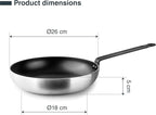 Poêle Antiadhésive LACOR Garinox Kai (Ø 26 cm)