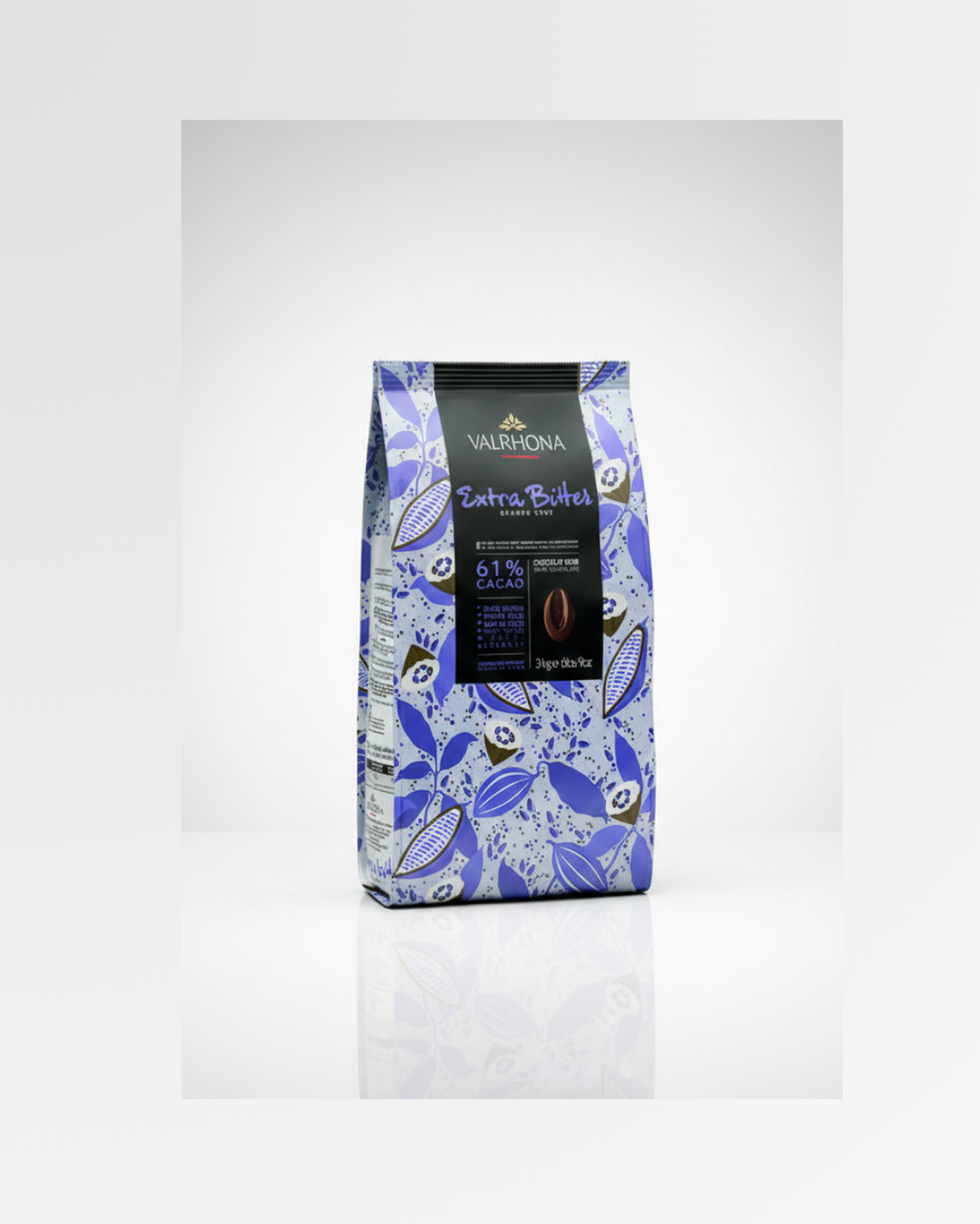 Chocolat noir extra amer Valrhona 61%